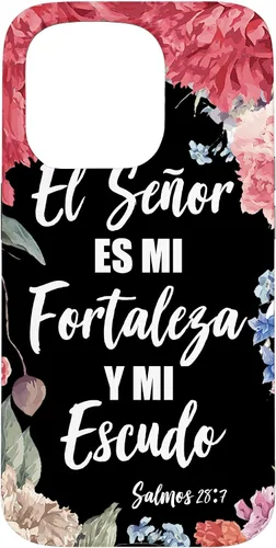 Vista 14 de El Señor ES Mi Fortaleza - Funda con versículo bíblico cristiano español para iPhone 17
