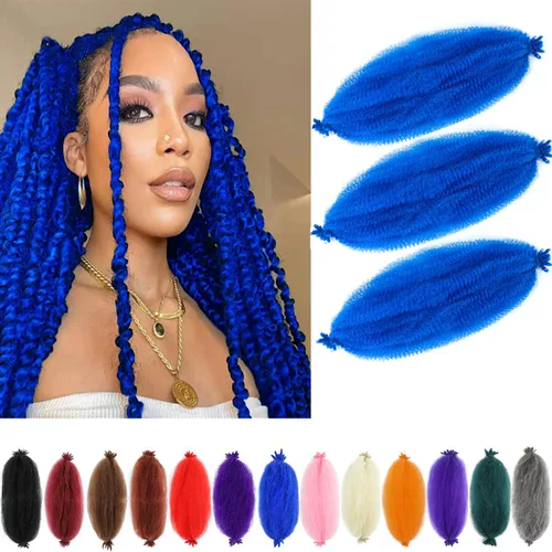 Vista 24 de Trenzas Afro Twist de 12 pulgadas - Cabello trenzado al crochet estilo Afro (12 pulgadas (Paquete de 3), 30#)