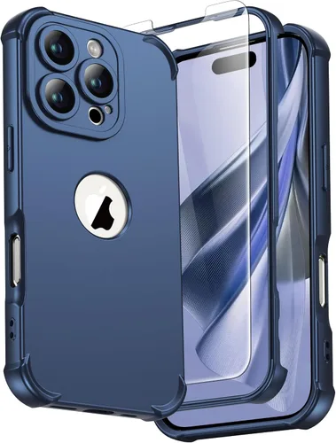 Vista 104 de ORETECH Funda para iPhone 11, con [2 protectores de pantalla de vidrio templado] [prueba de caídas de grado militar de 10 pies]