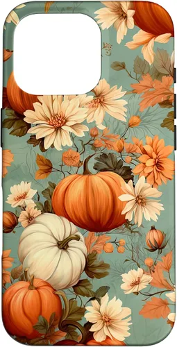 Vista 19 de Funda con temática de otoño para iPhone 11 con diseño de calabaza de otoño para mujer