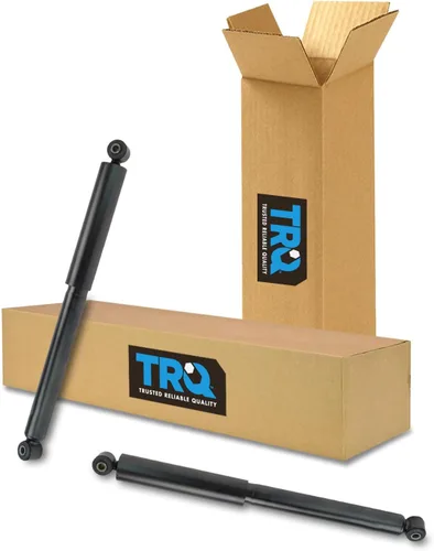 Vista 14 de TRQ Juego de amortiguadores traseros compatible con Chevrolet Express 1500 2003-2014, Express 3500 2006-2022, GMC Savana 1500, Savana 3500