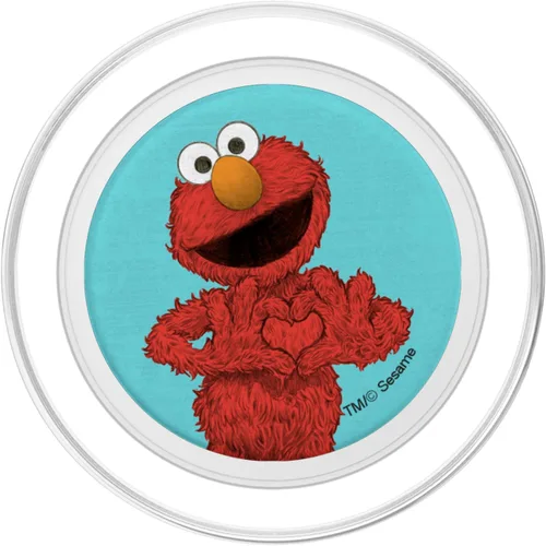 Vista 2 de Sesame Street Elmo PopSockets MagSafe PopGrip para iPhone