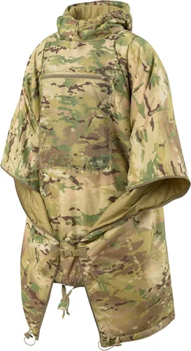 Vista 10 de Helikon-Tex Swagman Roll - Poncho militar multiusos - Poncho de emergencia, manta y chaqueta Woobie