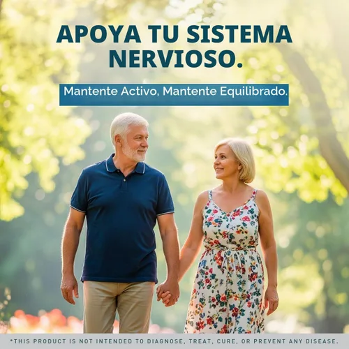 Vista 3 de (2 unidades) Nerve Restore - Cápsulas de fórmula avanzada para restaurar los nervios, fórmula natural premium, píldoras diarias NerveRestore que
