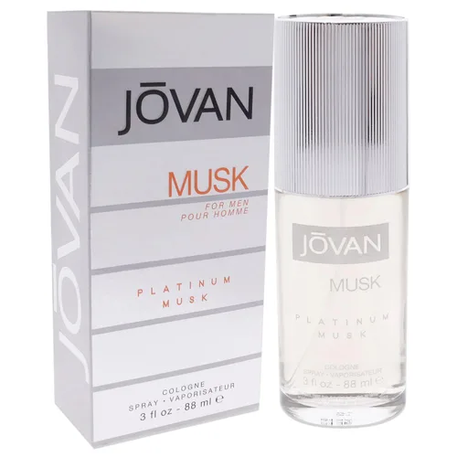 Vista 3 de Jovan Jovan Platinum Musk Men EDC Spray 3 oz