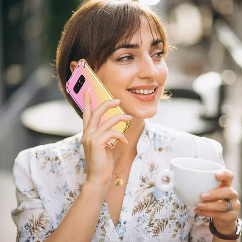 Vista 6 de Funda para Samsung Galaxy Note 8, transparente lindo degradado delgado antiarañazos flexible TPU cubierta a prueba de golpes para Samsung Galaxy