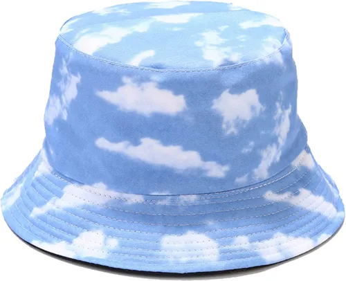 Vista 17 de Sombrero de pescador reversible de doble cara con estampado unisex Banana