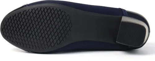 Vista 6 de Ortho+rest Zapatos de vestir para juanetes para mujer, zapatos ortopédicos de tacón bajo, mocasines ortopédicos sin cordones