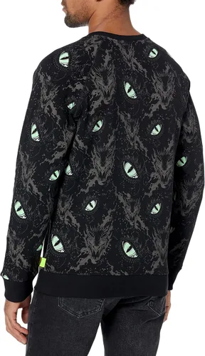 Vista 4 de Disney Villains x Heidi Klum Maléficent Eyes Pullover Fleece