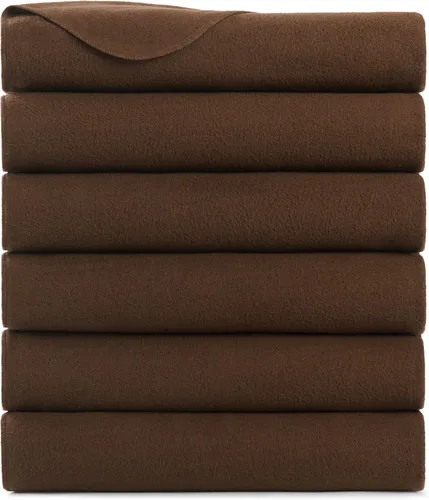 Vista 12 de Arkwright - Mantas de forro polar a granel – Paquete de 6 – Manta ultra suave y acogedora para automóvil, campamento, sofá, oficina, aire libre