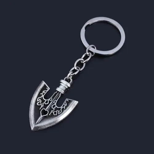 Vista 6 de FunBoat JJBA JoJo - Llavero de flecha Jotaro Joseph Josuke Cosplay Anime Charm Regalos para niños, niñas, adolescentes, mujeres y hombres