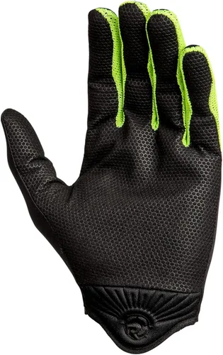 Vista 3 de Radar Men's Range Water Sports Gloves - Amara Grip Palm, Perforated Nylon Backhand, Thumb Bumper Protection, Lightweight Stretch Fit Design
