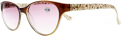 Vista 4 de Gafas de sol de gran tamaño para mujer, con lentes tintadas antirreflectantes, lentes de sol para lectura