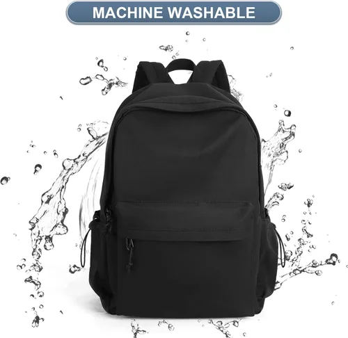 Vista 6 de PAUBACK Mochila escolar para niñas, resistente al agua, para la escuela secundaria, mochila para adolescentes, niños y niñas, mochila de escuela