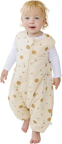 Vista 15 de Dreamsuit: Toddler Sleep Sack with Legs, Rayon Made from Bamboo Bosque