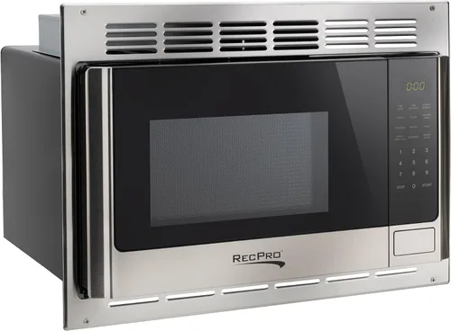 Vista 10 de RecPro Microondas RV con kit de molduras 1.0 pies cúbicos 900 W Reemplazo directo para Greystone y High Pointe (negro) Potencia de cocción