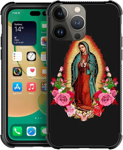 Vista 16 de CARLOCA Funda compatible con iPhone 15 Plus, diseño de gato Mumbai Clivia negro para iPhone 15 Plus, ultra protección, a prueba de golpes