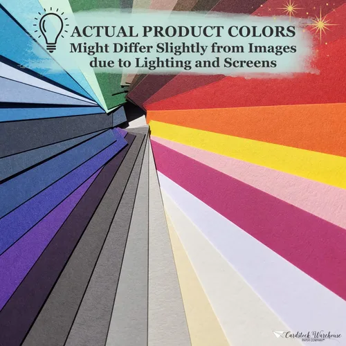 Vista 3 de Cardstock Warehouse Colorplan Amatista púrpura – 8.5 x 11 pulgadas – 100 libras / 9.52 oz/m² de papel de cartulina mate premium – 25 hojas