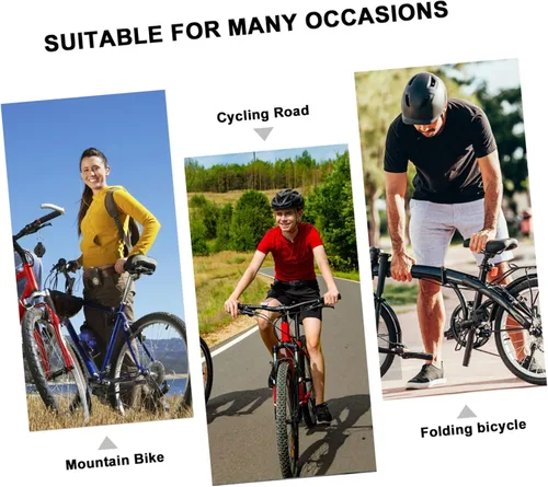 Vista 6 de VANZACK Adaptador extensor de pedal de bicicleta para bicicleta de montaña y bicicletas plegables, extensión de eje de 0.787 in, herramienta