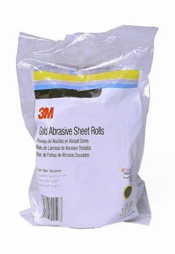Vista 7 de 3M Stikit - Rollo de láminas doradas 236U, 02599, grado P80, 2-3/4 pulgadas x 25 yardas, rollo de hoja abrasiva automotriz