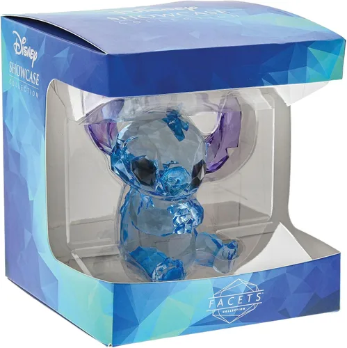 Vista 7 de Enesco Facets Disney Lilo and Stitch Figurina, 3.5 Pulgadas, Azul