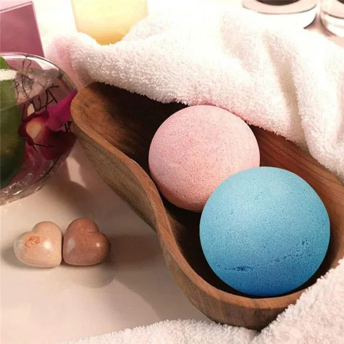 Vista 2 de Set de regalo de bombas de baño, orgánicas hechas a mano con materiales 100% naturales para niños, mujeres y hombres, el mejor regalo para todos