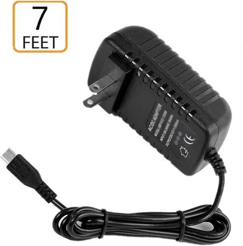 Vista 4 de 7Ft AC/DC Adapter Compatible with AstroAI S8 (fit This Model Only) 1500A Car Battery Jump Start Starter Replacement Charger Cable Power Supply Cord