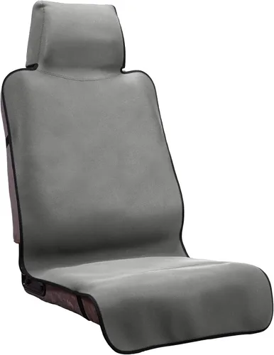 Vista 13 de Funda de asiento impermeable, protector de asiento de automóvil mejorado contra el sudor, perfecto para asiento universal antideslizante de Negro