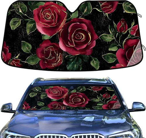 Vista 40 de Parasol para parabrisas de automóvil de tiburón para ventana delantera, accesorios interiores para automóvil SUV