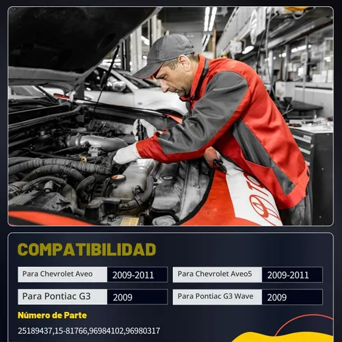 Vista 6 de Conjunto de carcasa del termostato del refrigerante del motor OCPTY