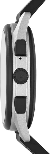 Vista 3 de Emporio Armani - Smartwatch 3 con tecnología Wear OS de Google con altavoz frecuencia cardíaca GPS NFC y notificaciones de celular inteligente Negro