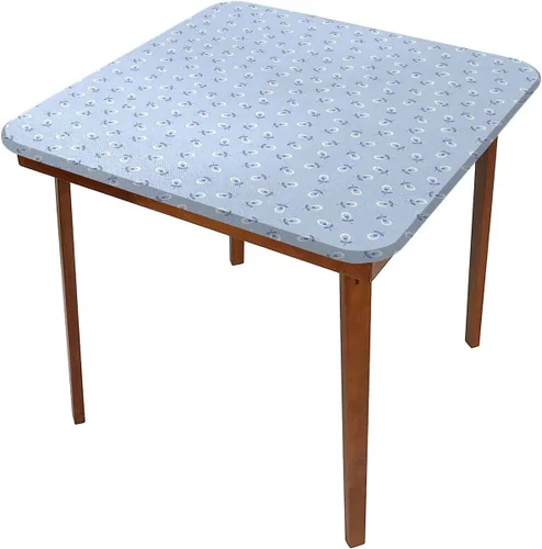 Vista 3 de Manteles florales, lindos manteles de primavera románticos retro cuadrados para mesa de comedor, se adapta a mesas de 24 x 24 pulgadas