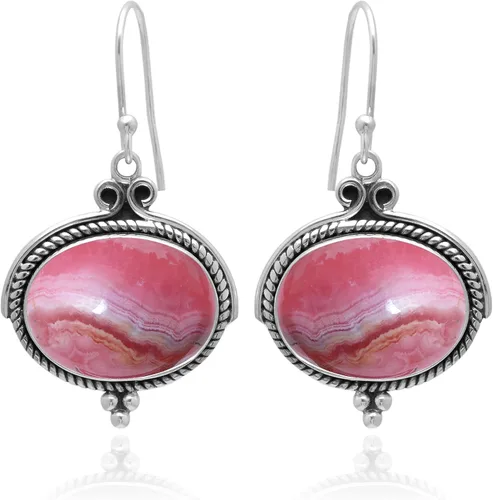 Vista 35 de Veracity Jewelry - Aretes de plata de ley con piedras preciosas para mujeres y niñas, regalo para su cumpleaños, aniversario, esposa, mamá, novia