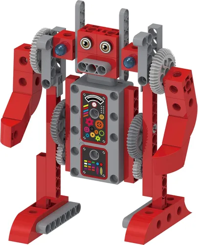 Vista 7 de Thames & Kosmos Fábrica de Robots para Niños: Kit de Experimentos STEM de Robots Raros, Desajustados y Rebeldes Construcción de Modelos Prácticos