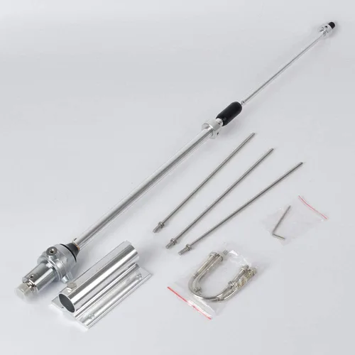 Vista 6 de HYS Radio móvil UHF de 100 vatios de frecuencia alterable Antena móvil de aleación de aluminio para 350-500 Mhz dispositivo repetidor Motorola