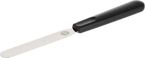 Vista 3 de Wilton Espátula de glaseado recta, herramienta de decoración de pasteles de acero inoxidable con mango ergonómico