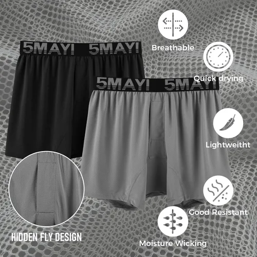 Vista 5 de 5Mayi Boxeadores de nailon para hombre