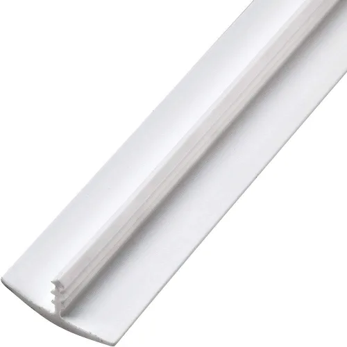 Vista 2 de Edge Supply Dove Gray Matte 1-1/4 pulgadas x 12 pies Moldeado en T Moldeado en T Paquete de aficionados, pequeños proyectos, máquinas de arcada