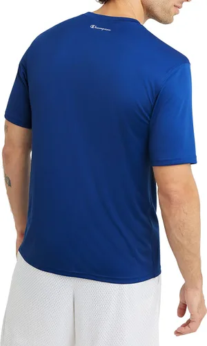 Vista 2 de Champion Camiseta deportiva para hombre, absorbe la humedad, antiolor, camiseta atlética para hombres regulares o grandes y altos