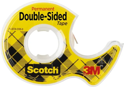 Vista 10 de Scotch Cinta adhesiva de doble cara con dispensador de cinta