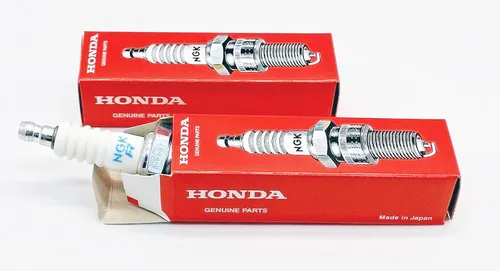Vista 3 de Honda Paquete de 2 bujías originales 98079-56846 para NGK BPR6ES OEM