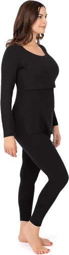 Vista 5 de Kindred Bravely Jane Conjunto de pijama de maternidad y lactancia Pijamas de enfermería para lactancia materna