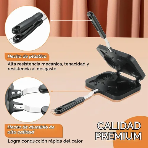 Vista 3 de MAOPINER Taiyaki - Molde para tartas con forma de pez, waffle, molde doble para panqueques en forma de pez, para el hogar, bricolaje, cocina