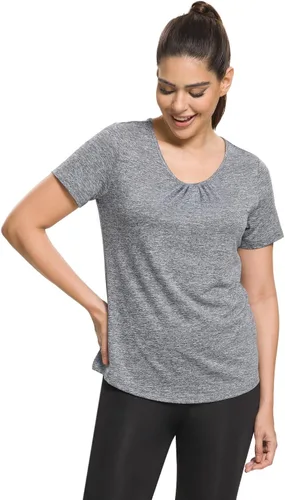 Vista 7 de MISS FORTUNE Active Wear Yoga Top Cool Dry Workout Shirt Ropa de ejercicio