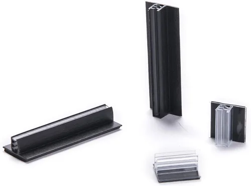 Vista 6 de Soporte para letreros, múltiples usos: 1" x 1" 3M soportes adhesivos para letreros para mostradores, almacenes y protectores de estornudos