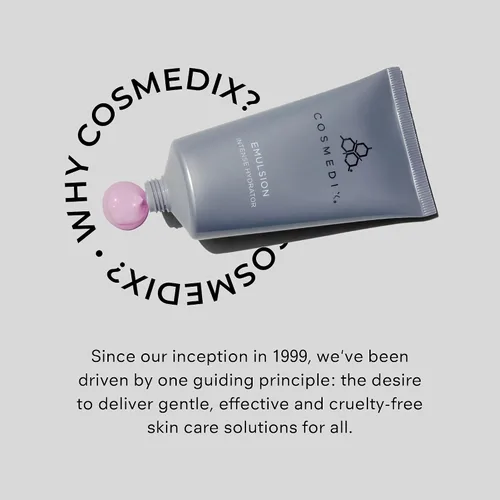 Vista 6 de COSMEDIX Emulsion - Hidratante facial intenso para el cuidado diario de la piel, hidrata e hidrata la piel seca, alivio del enrojecimiento