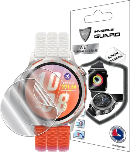 Vista 22 de IPG Para HUAWEI Band 8 Smart Watch Protector de pantalla de hidrogel (2 unidades) Película transparente HD invisible Protector antiarañazos