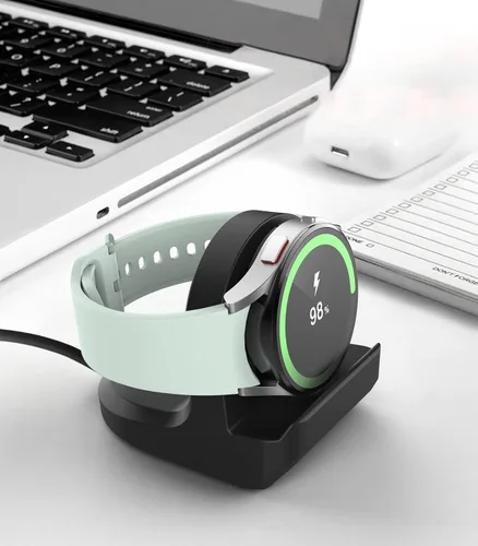 Vista 6 de MoKo Paquete de 2 soportes de carga compatibles con Samsung Galaxy Watch 8 7 6 5 1.575 in 1.732 in/8 Classic 1.811 in/Ultra/6 Classic 1.693 in 1.850