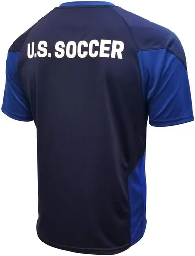 Vista 2 de U.S. Soccer USMNT Adult Soccer Game Day Jersey-Inspired Shirt - Legend
