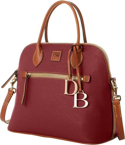 Vista 2 de Dooney & Bourke Bolso de mano, bolso grande con cúpula de grano de guijarros